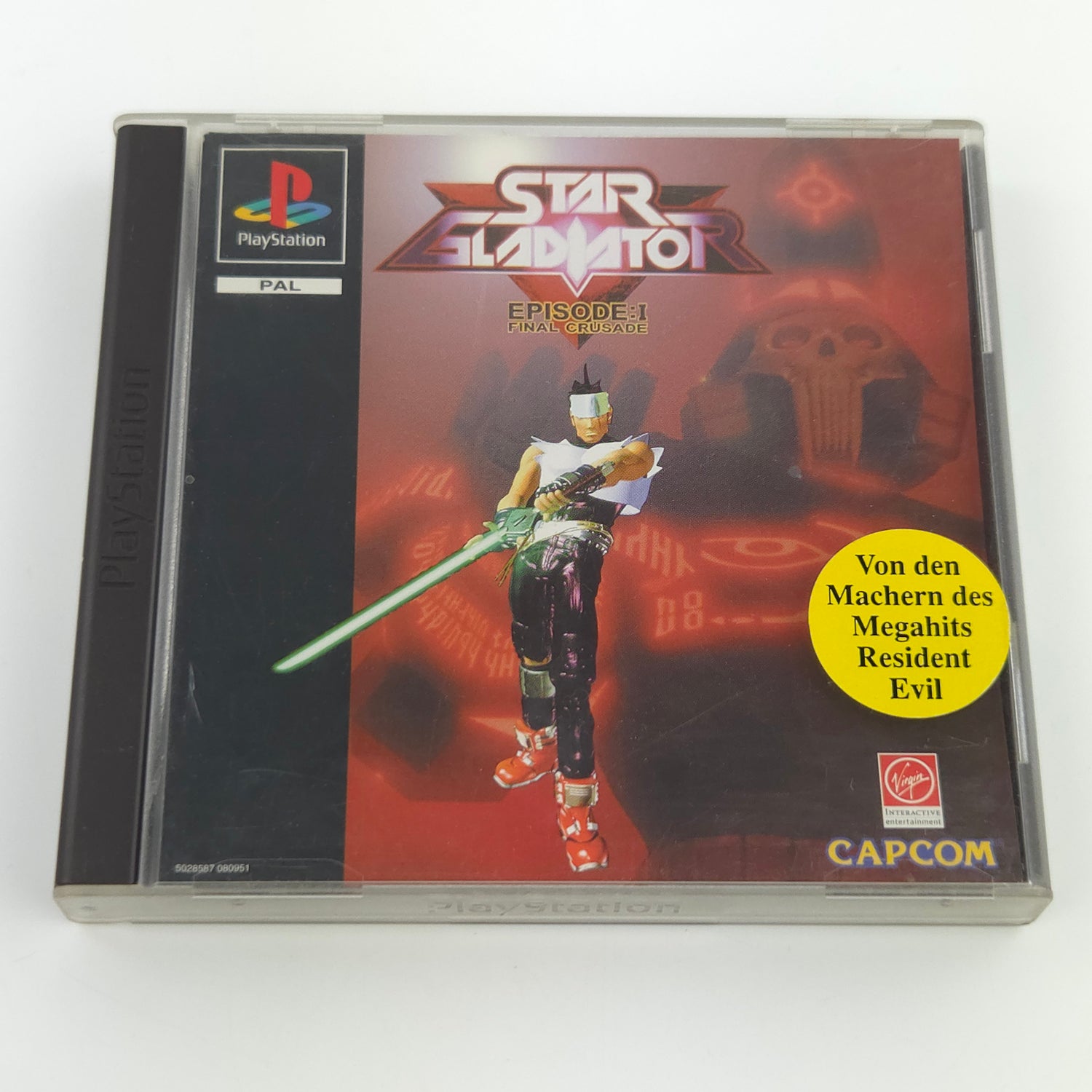 Sony Playstation 1 Spiel : Star Gladiator Episode I Final Crusade - PS1 OVP PAL