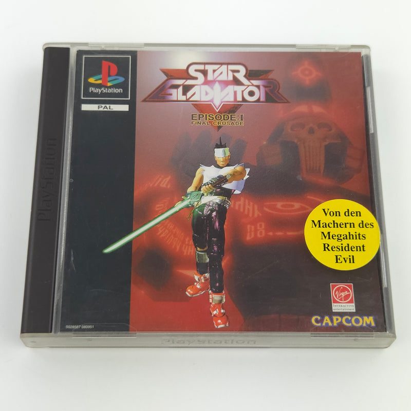 Sony Playstation 1 Spiel : Star Gladiator Episode I Final Crusade - PS1 OVP PAL