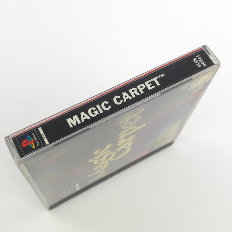 Sony Playstation 1 Spiel : Magic Carpet - PS1 PSone PAL Game / CD Disk Anlei OVP