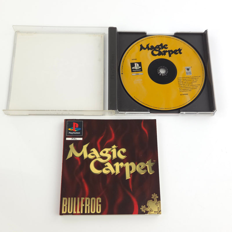 Sony Playstation 1 Spiel : Magic Carpet - PS1 PSone PAL Game / CD Disk Anlei OVP