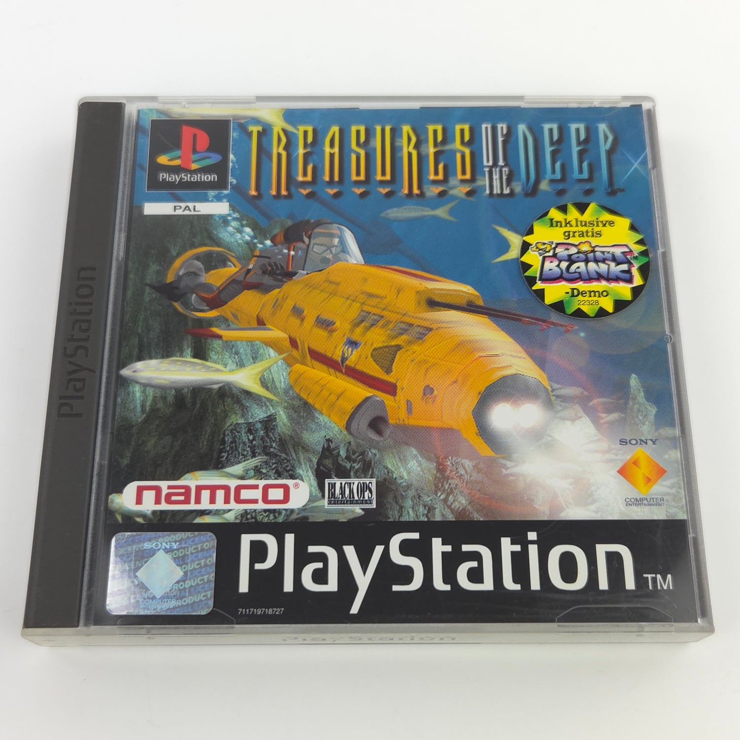 Sony Playstation 1 Spiel : Treasures of the Deep - PS1 PSone PAL Game / CD OVP
