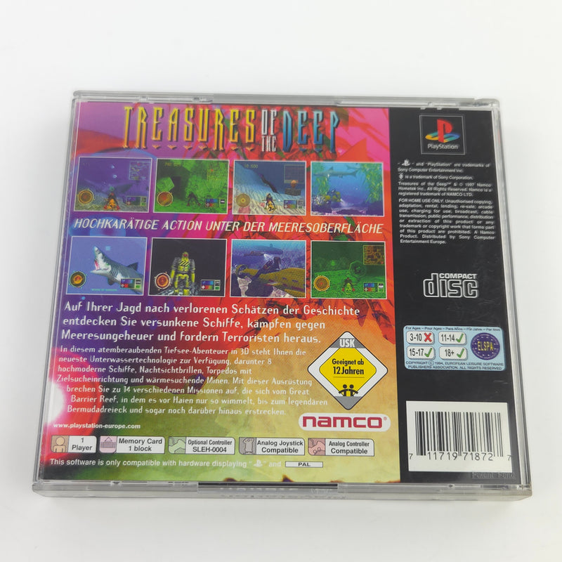 Sony Playstation 1 Spiel : Treasures of the Deep - PS1 PSone PAL Game / CD OVP