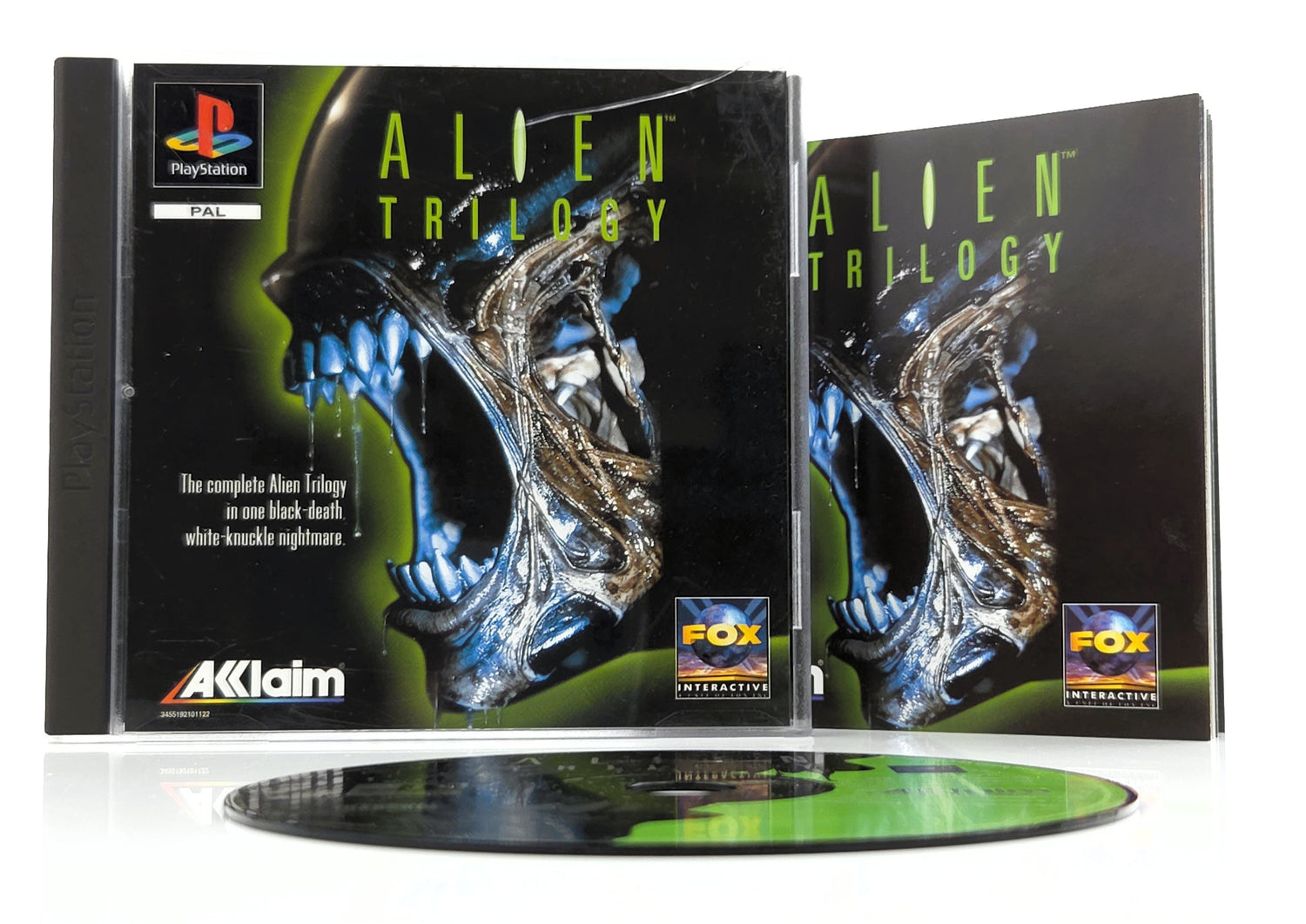 Sony Playstation 1 Spiel : Alien Trilogy - PS1 PSone PAL Game / CD Anleitung OVP