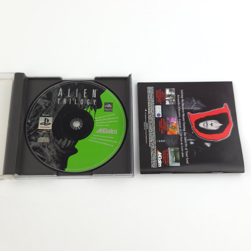 Sony Playstation 1 Spiel : Alien Trilogy - PS1 PSone PAL Game / CD Anleitung OVP
