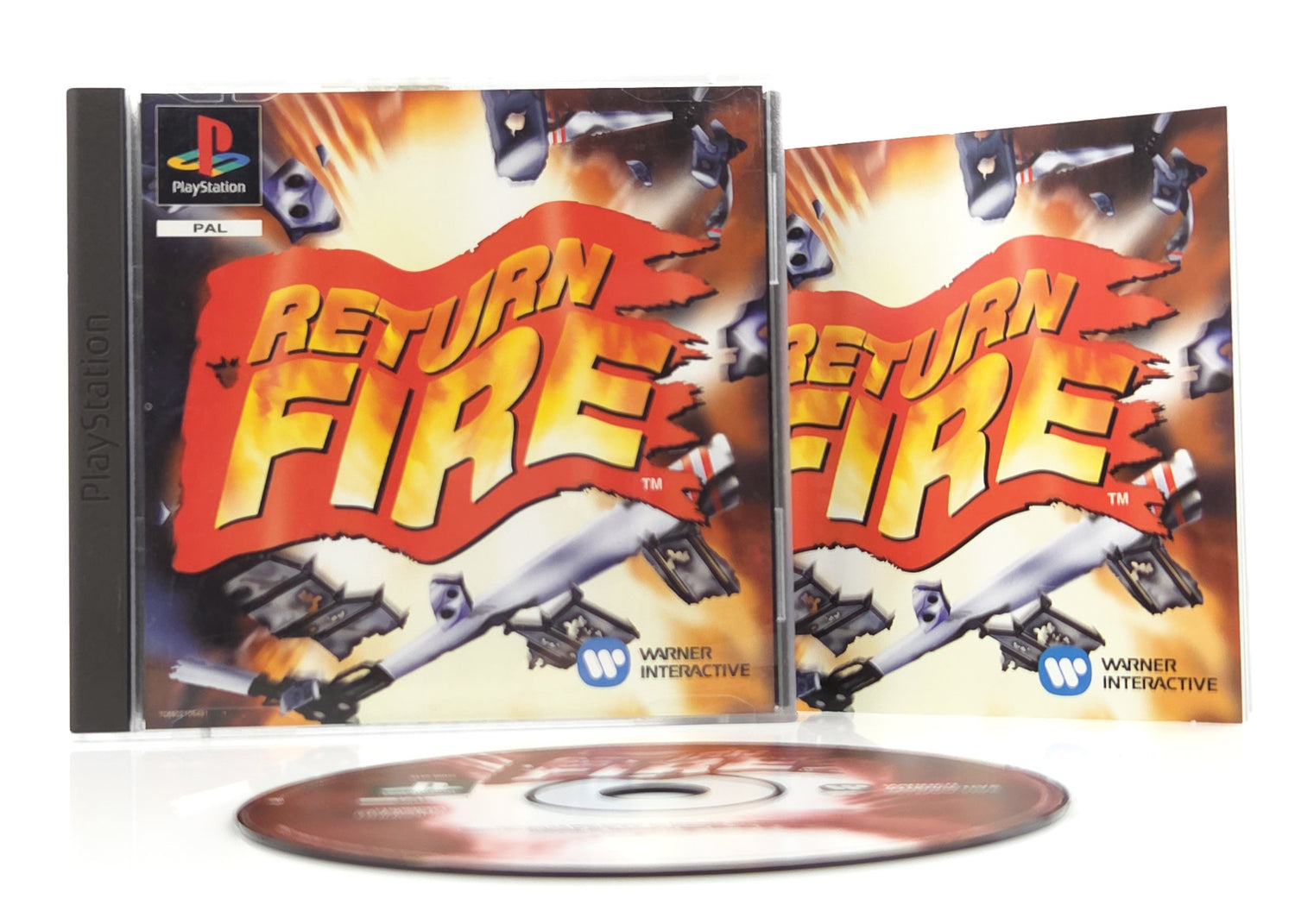 Sony Playstation 1 Spiel : Return Fire - PS1 PSone PAL Game / CD Anleitung OVP