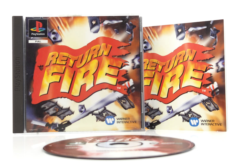 Sony Playstation 1 Spiel : Return Fire - PS1 PSone PAL Game / CD Anleitung OVP