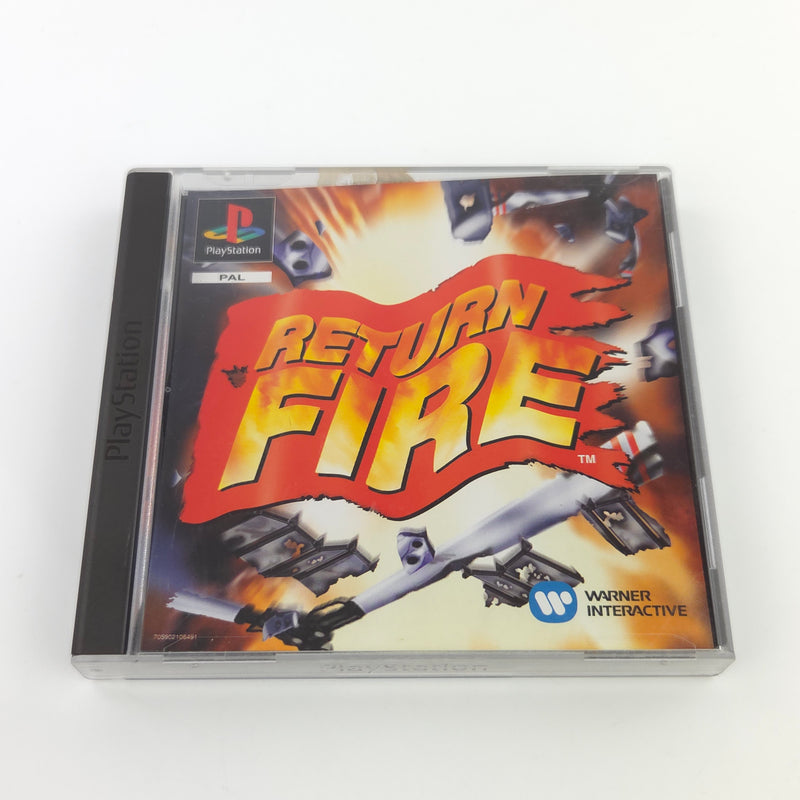 Sony Playstation 1 Spiel : Return Fire - PS1 PSone PAL Game / CD Anleitung OVP