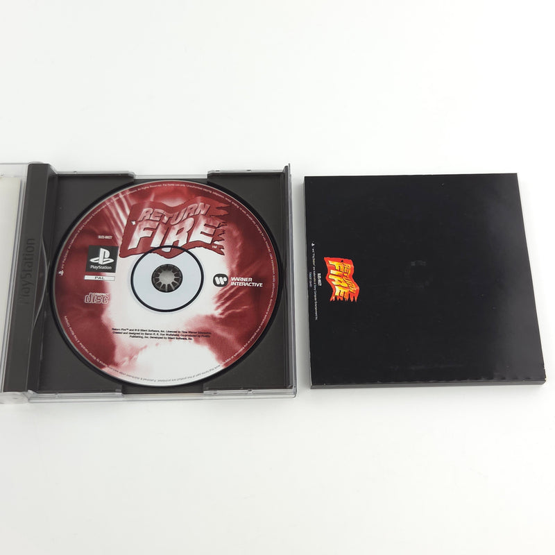Sony Playstation 1 Spiel : Return Fire - PS1 PSone PAL Game / CD Anleitung OVP