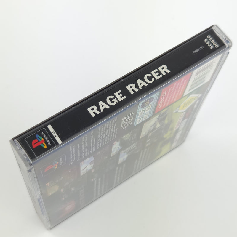 Sony Playstation 1 Spiel : Rage Racer - PS1 PSone PAL Game / CD Anleitung OVP