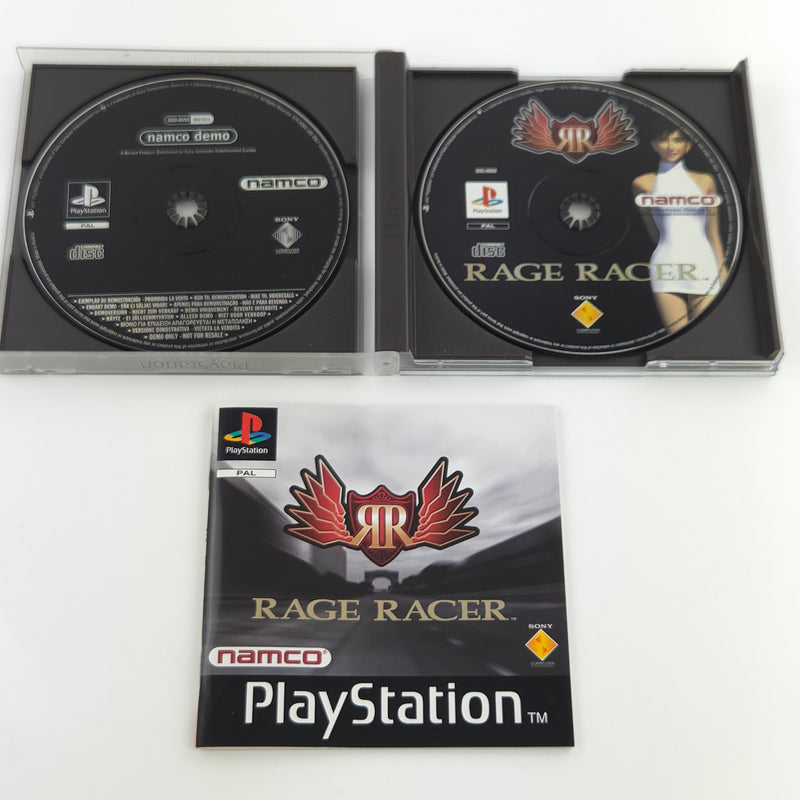 Sony Playstation 1 Spiel : Rage Racer - PS1 PSone PAL Game / CD Anleitung OVP