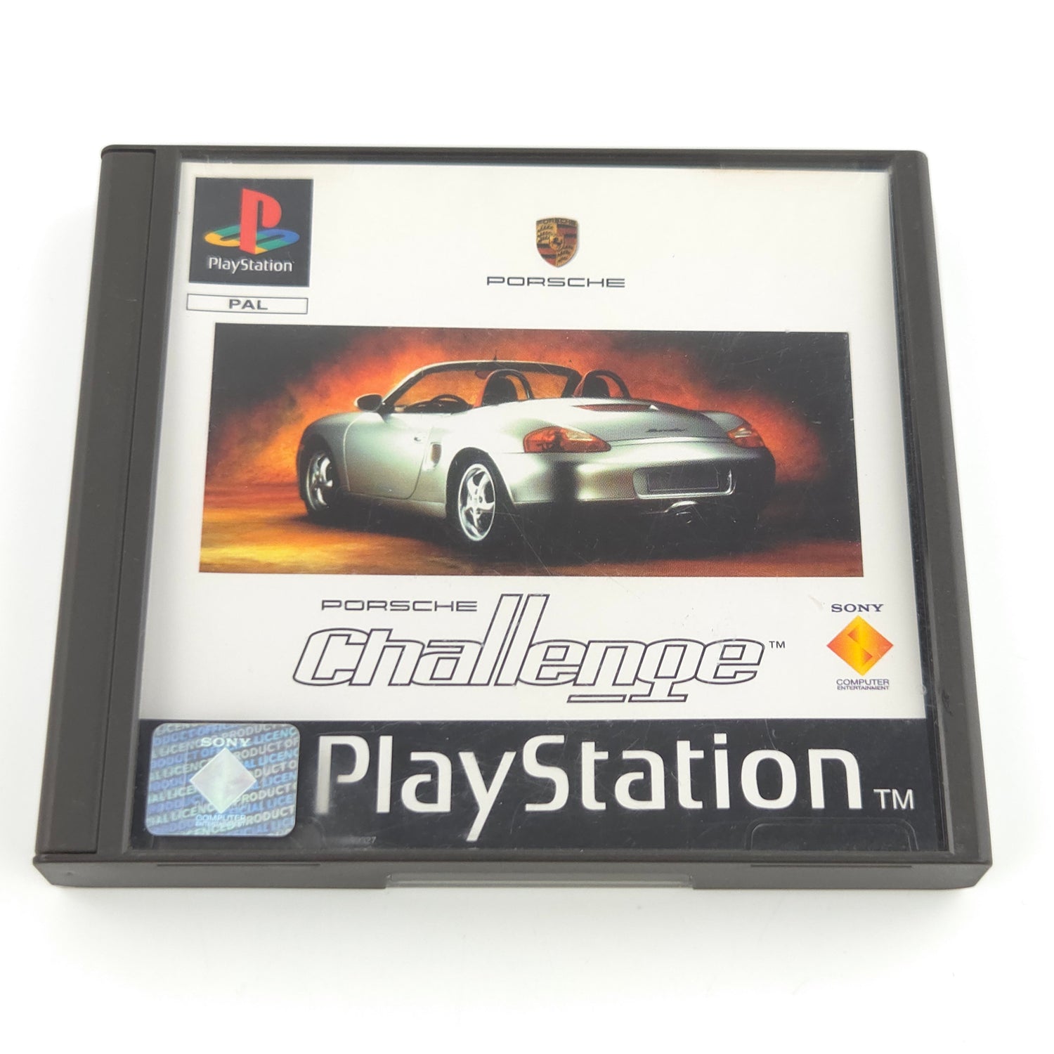 Sony Playstation 1 Spiel : Porsche Challenge - PS1 PSone PAL / CD Anleitung OVP