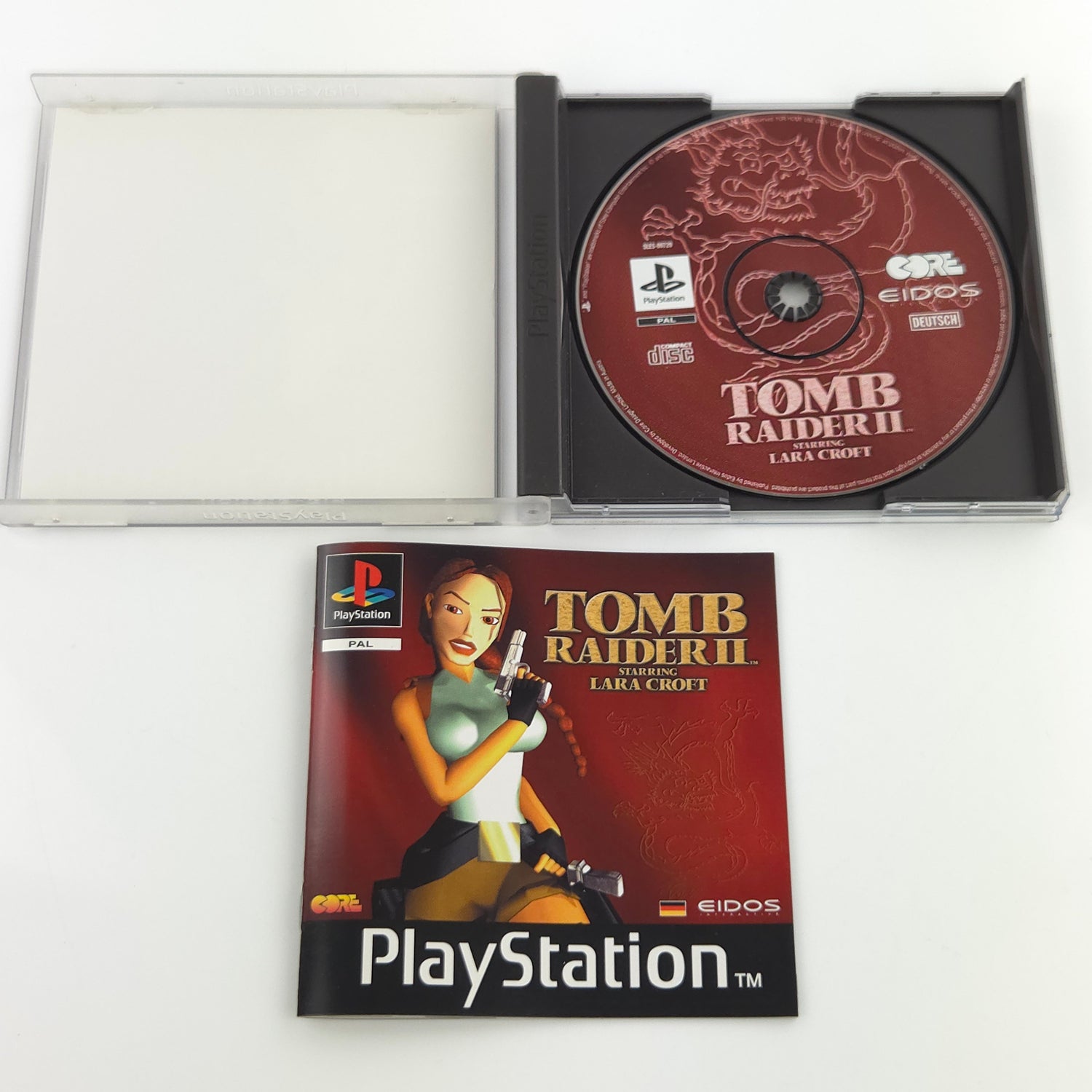 Sony Playstation 1 Spiel : Tomb Raider II starring Lara Croft - PS1 PSone OVP