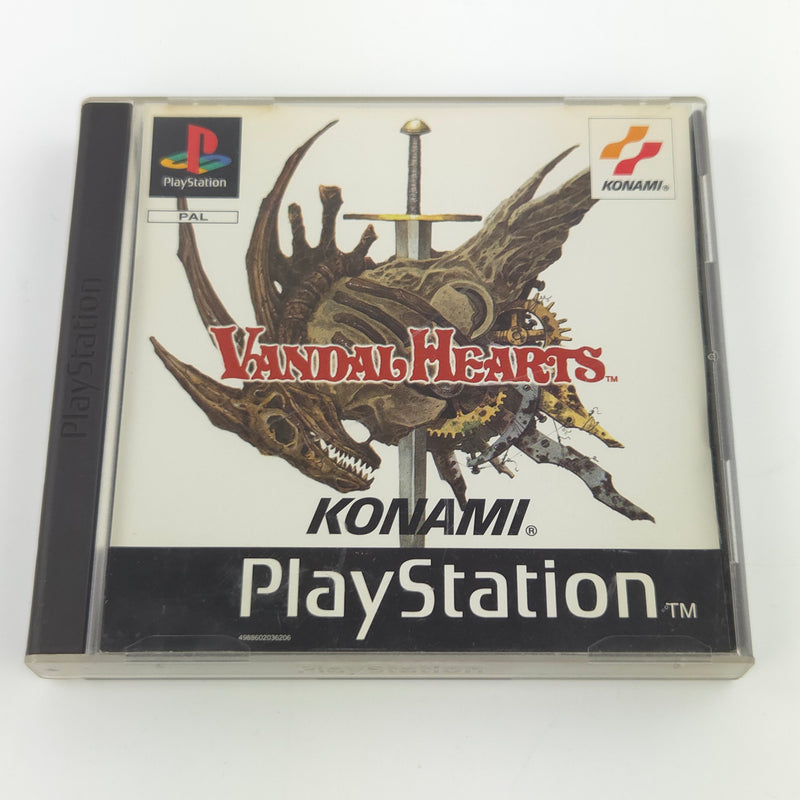 Sony Playstation 1 Spiel : Vandal Hearts - PS1 PSone PAL Game / CD Anleit OVP