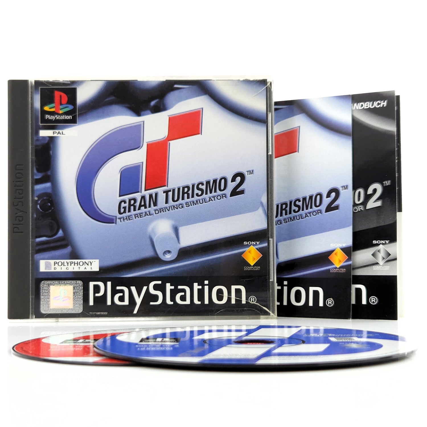 Sony Playstation 1 Spiel : Gran Turismo 2 - PS1 PSone PAL / CD OVP