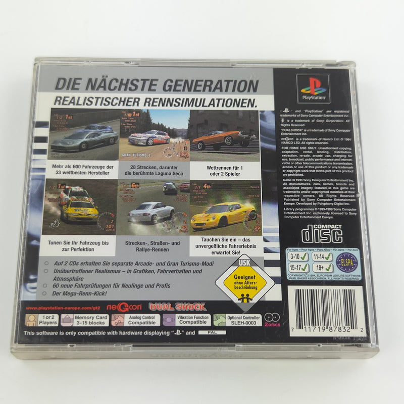Sony Playstation 1 Spiel : Gran Turismo 2 - PS1 PSone PAL / CD OVP
