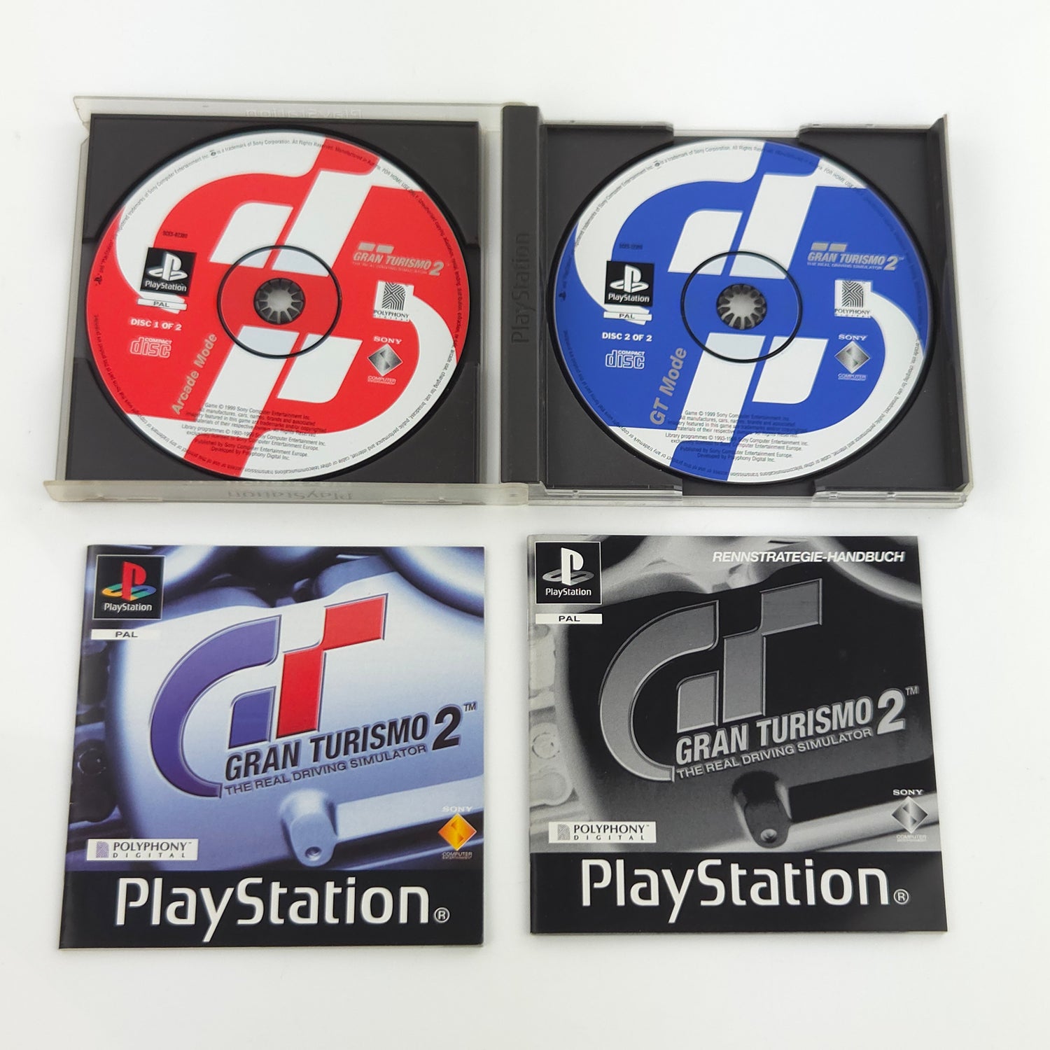 Sony Playstation 1 Spiel : Gran Turismo 2 - PS1 PSone PAL / CD OVP
