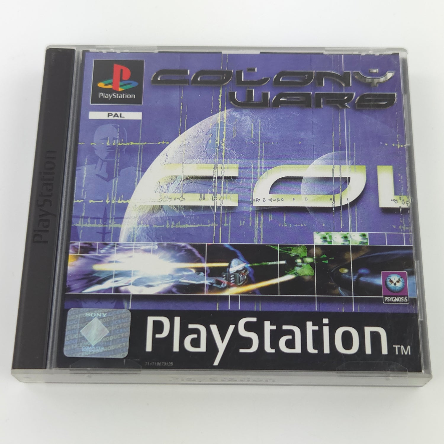 Sony Playstation 1 Spiel : Colony Wars - PS1 PSone PAL Game / CD Anleitung OVP