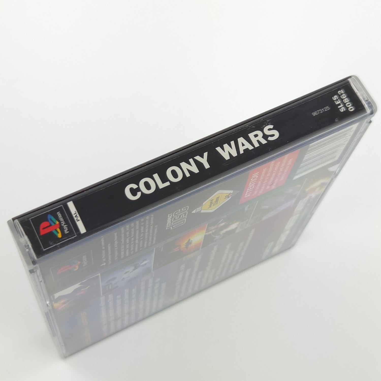 Sony Playstation 1 Spiel : Colony Wars - PS1 PSone PAL Game / CD Anleitung OVP