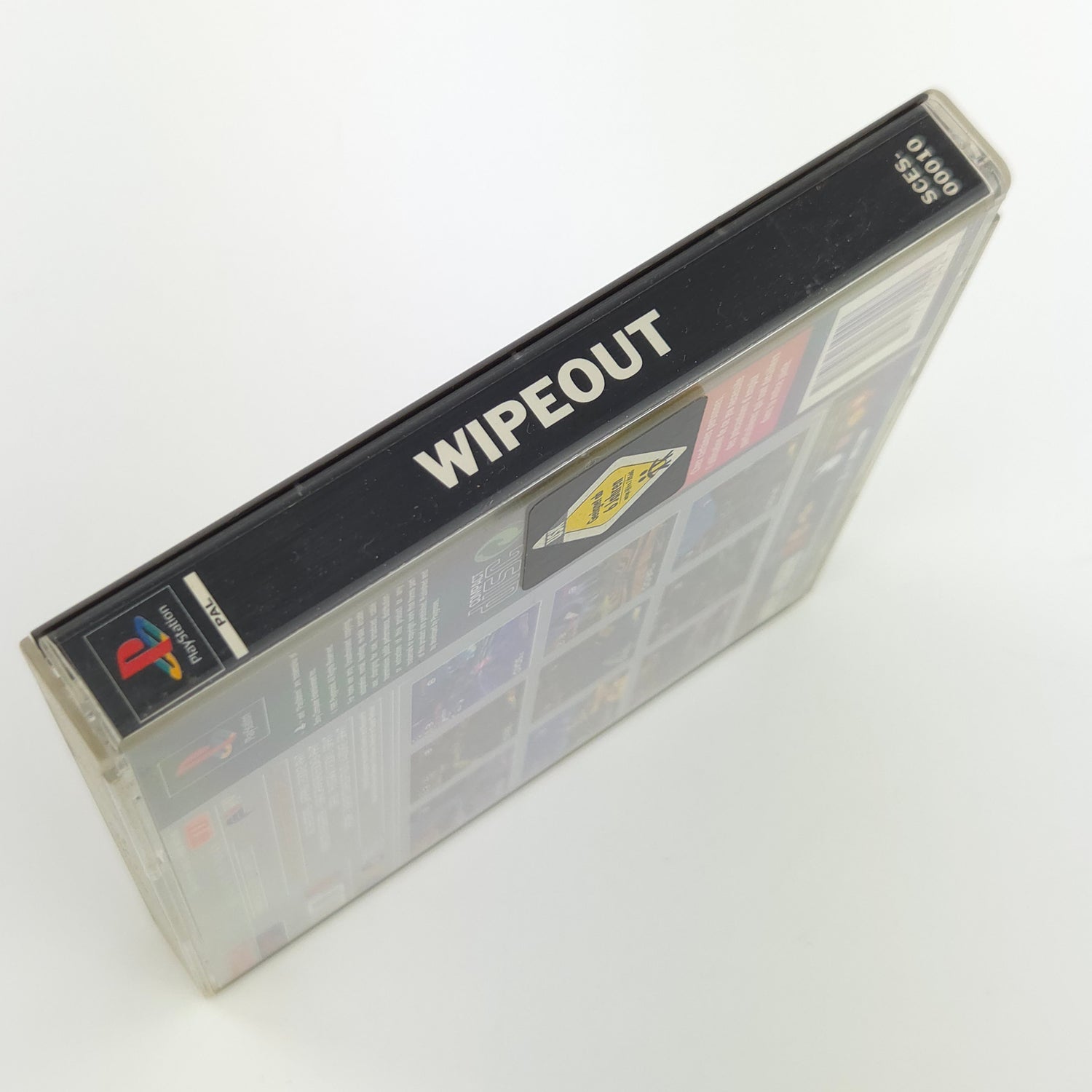 Sony Playstation 1 Spiel : Wipeout - PS1 PSone PAL Game / CD Anleitung OVP