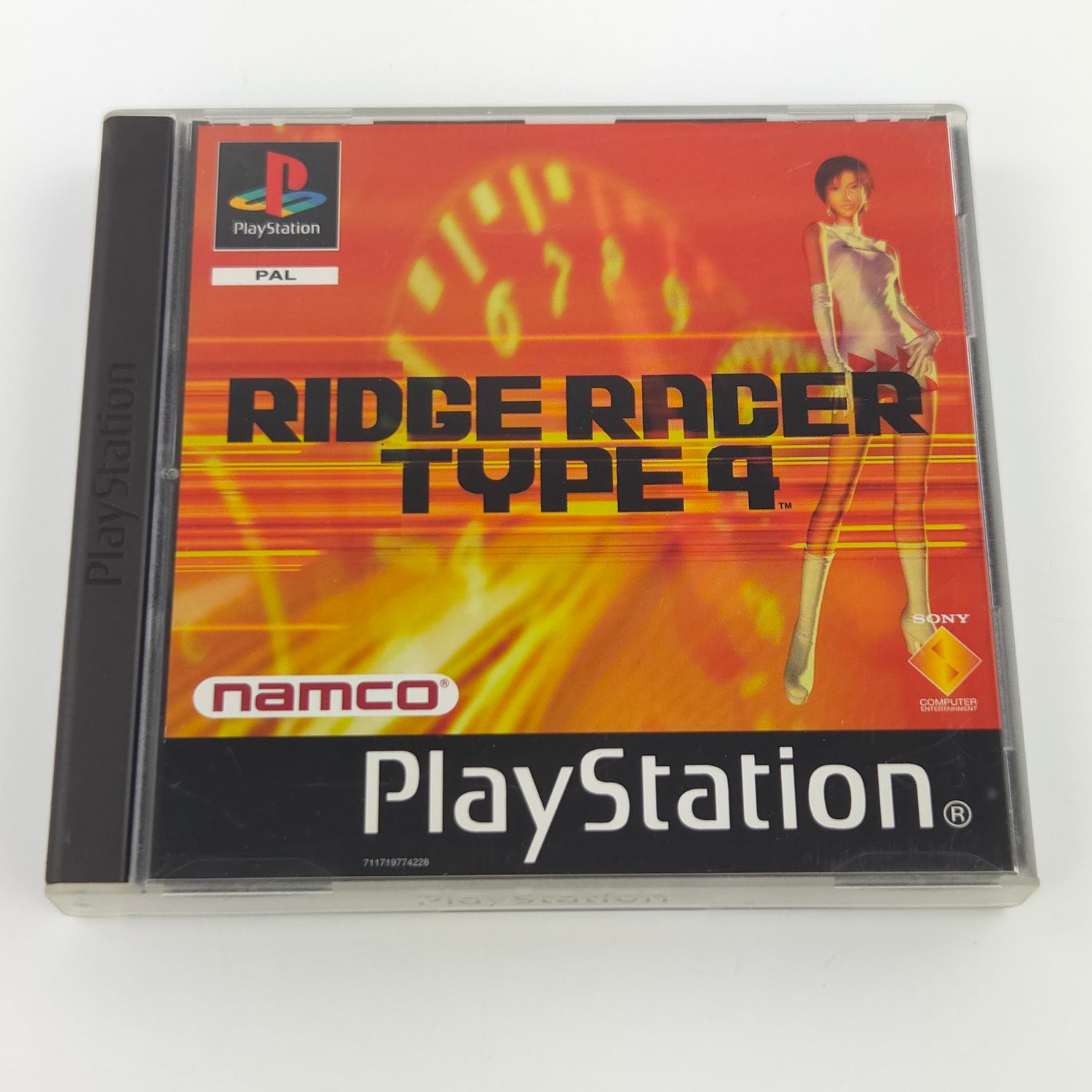 Sony Playstation 1 Spiel : Ridge Racer Type 4 - PS1 PSone PAL / CD Anleitung OVP