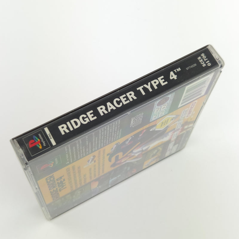 Sony Playstation 1 Spiel : Ridge Racer Type 4 - PS1 PSone PAL / CD Anleitung OVP