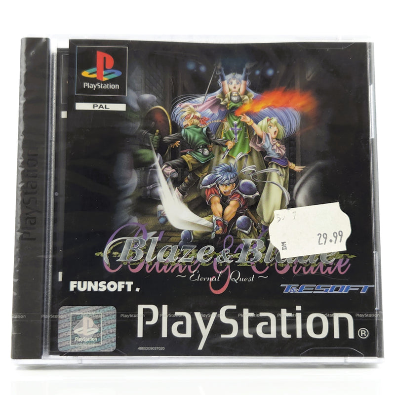 Sony Playstation 1 Spiel : Blaze & Blade Eternal Quest - PS1 PAL OVP NEU SEALED