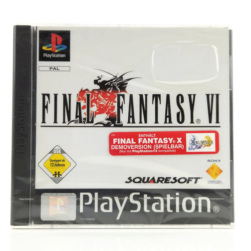 Sony Playstation 1 Spiel : Final Fantasy VI - PS1 PSone PAL Game OVP NEU SEALED