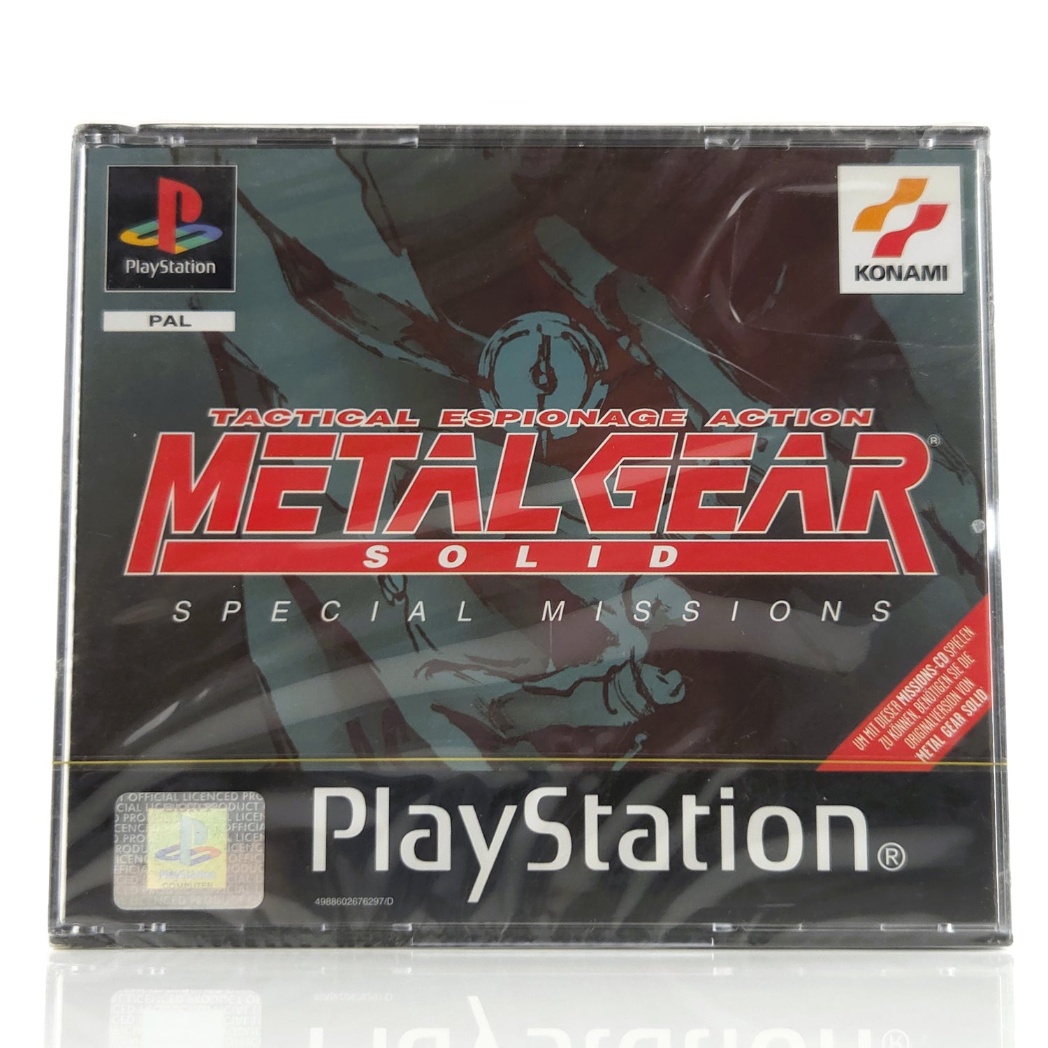 Sony Playstation 1 Spiel : Metal Gear Solid Special Missions - PS1 NEU SEALED