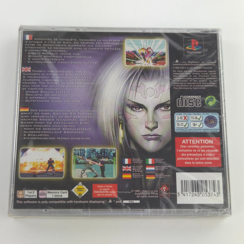 Sony Playstation 1 Spiel : Evil Zone - PS1 Psone PAL Game / NEW SEALED OVP