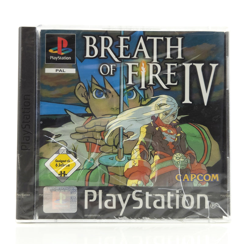 Sony Playstation 1 Spiel : Breath of Fire IV - PS1 Psone PAL Game NEW SEALED OVP