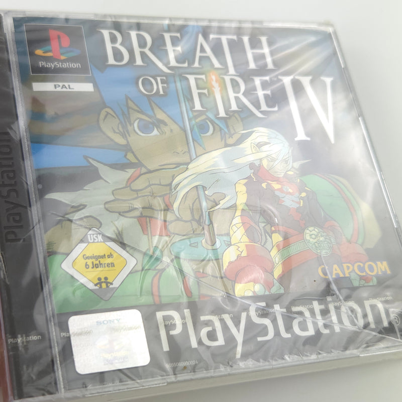 Sony Playstation 1 Spiel : Breath of Fire IV - PS1 Psone PAL Game NEW SEALED OVP