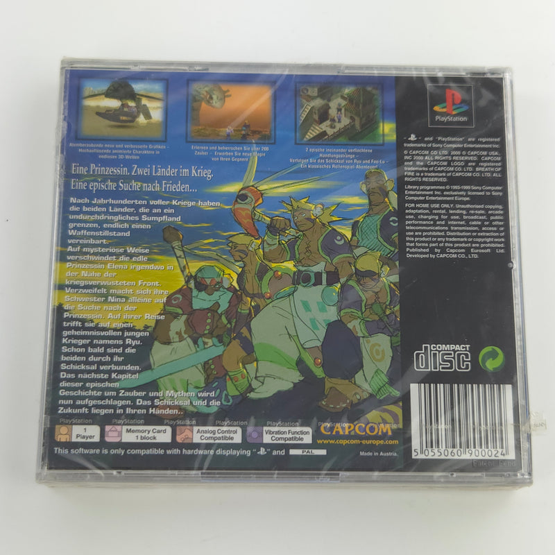 Sony Playstation 1 Spiel : Breath of Fire IV - PS1 Psone PAL Game NEW SEALED OVP