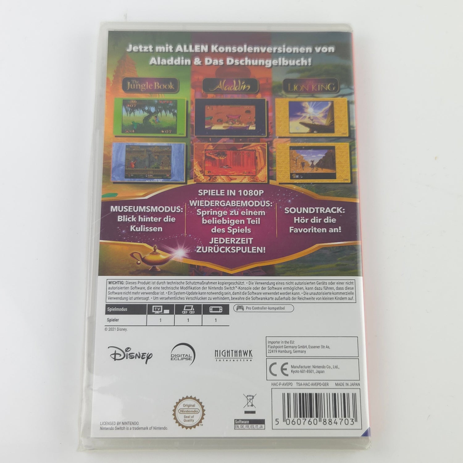 Nintendo Switch Spiel : Disney Classic Games Collection - OVP NEU SEALED dt. Ver
