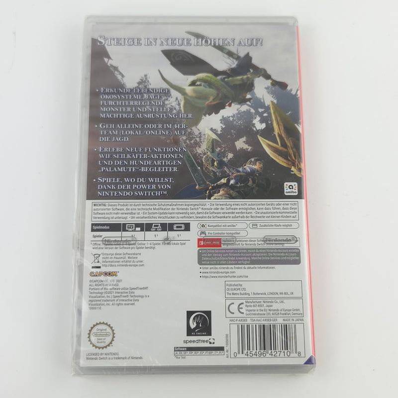 Nintendo Switch Spiel : Monster Hunter Rise - OVP NEU SEALED dt. Ver
