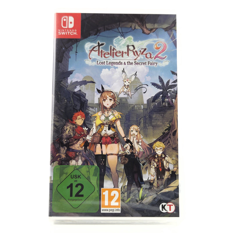 Nintendo Switch Spiel : Atelier Ryza 2 Lost Legends & The Secret Fairy - NEU OVP