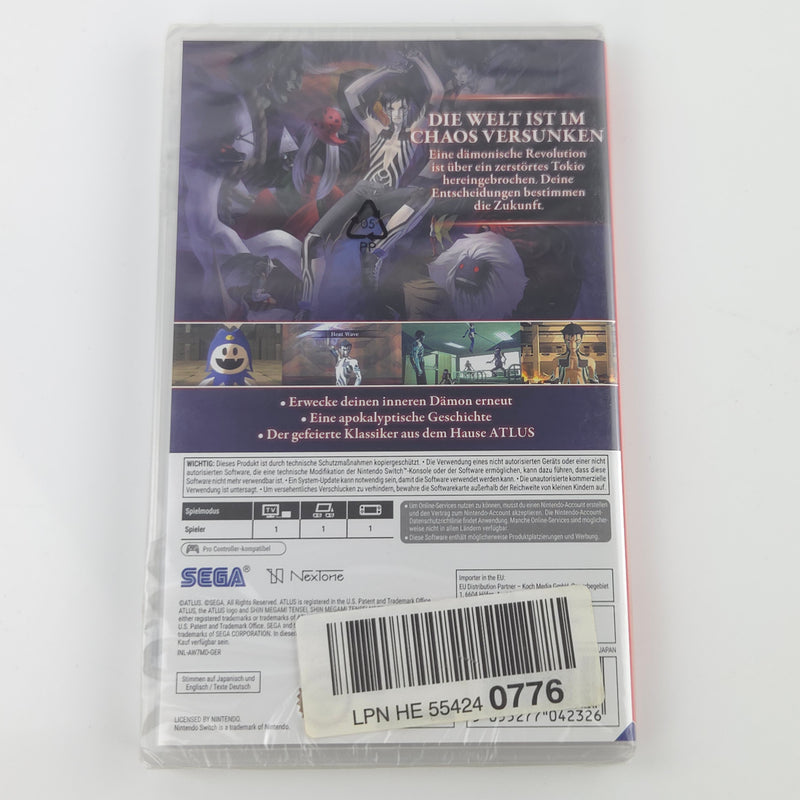 Nintendo Switch Spiel : Shin Megami Tensei III Nocturne HD Rem - NEU SEALED OVP