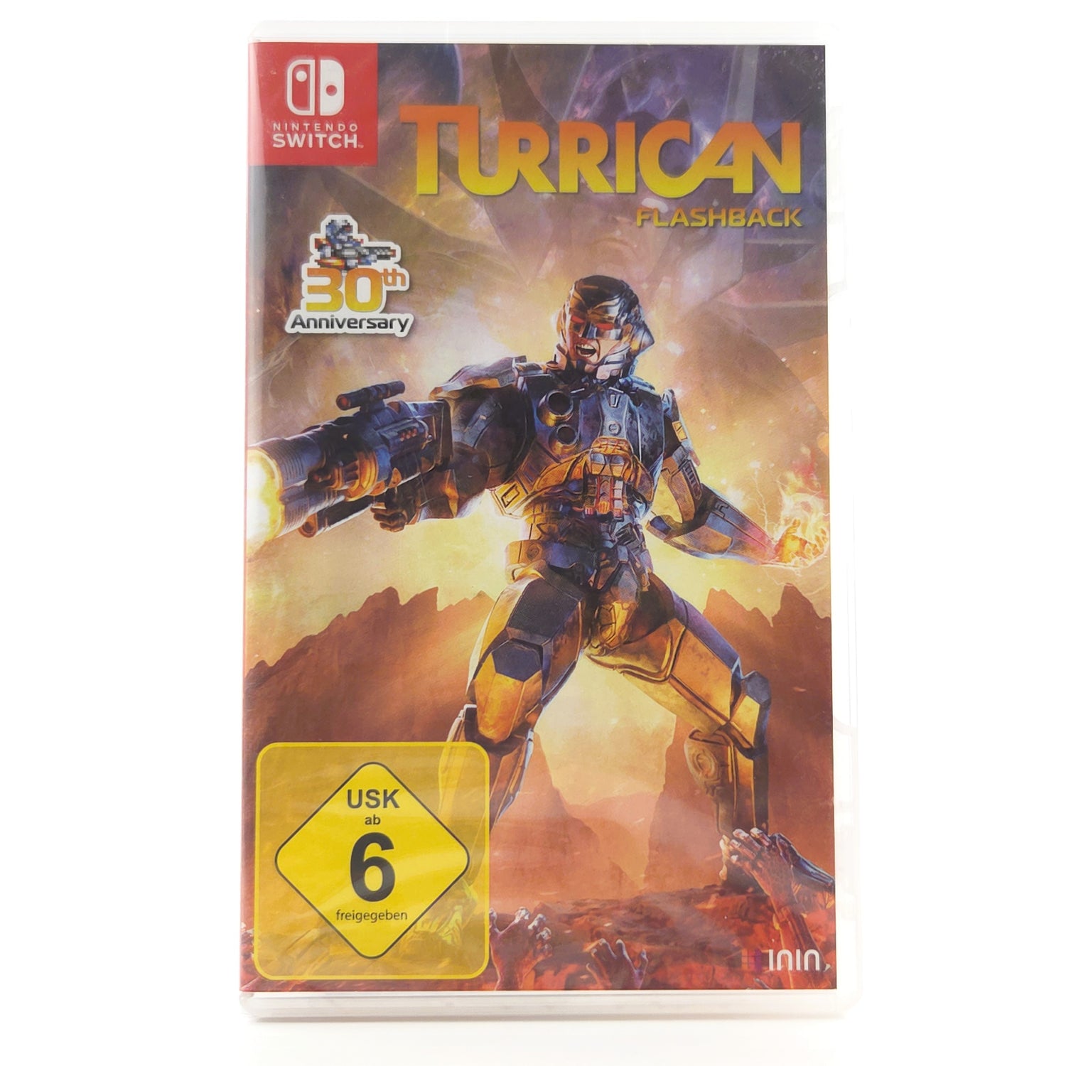 Nintendo Switch Spiel : Turrican Flashback 30th Anniversary - NEU SEALED OVP