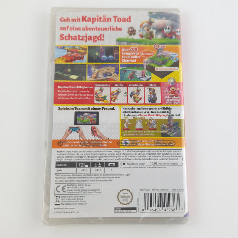 Nintendo Switch Spiel : Captain Toad Treasure Tracker - NEU OVP SEALED
