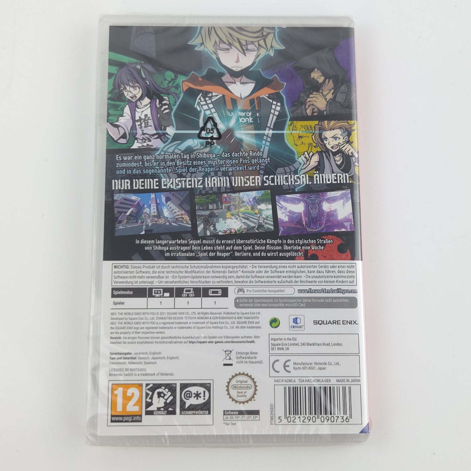 Nintendo Switch Spiel : NEO The World Ends with you - NEU OVP SEALED