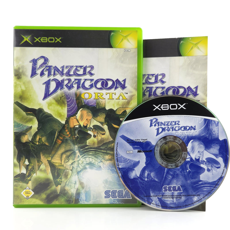 Xbox Classic Spiel : Panzer Dragoon Orta - CD Disk Anleitung OVP Microsoft