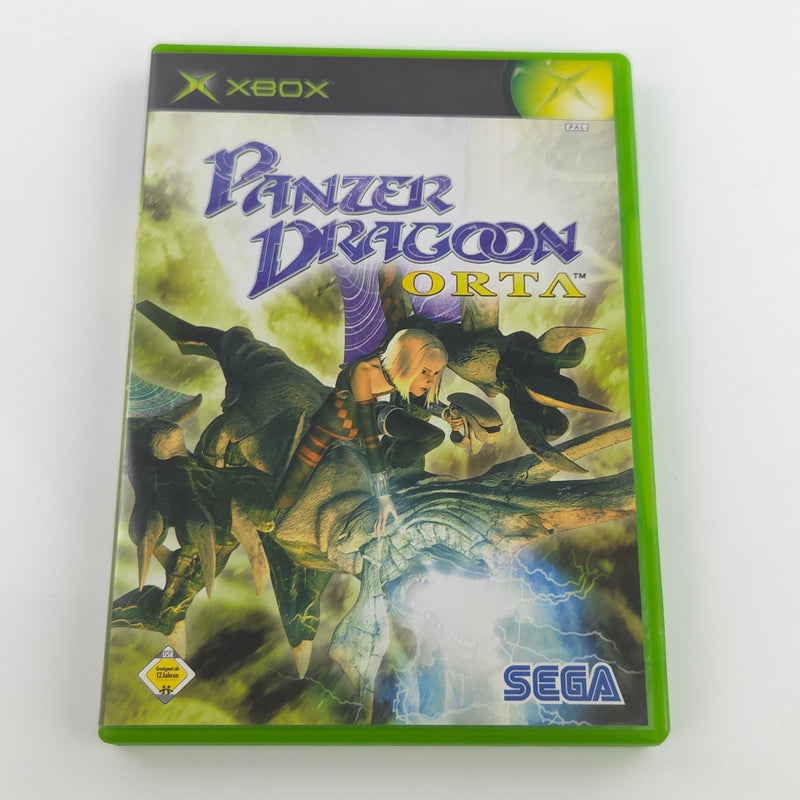 Xbox Classic Spiel : Panzer Dragoon Orta - CD Disk Anleitung OVP Microsoft