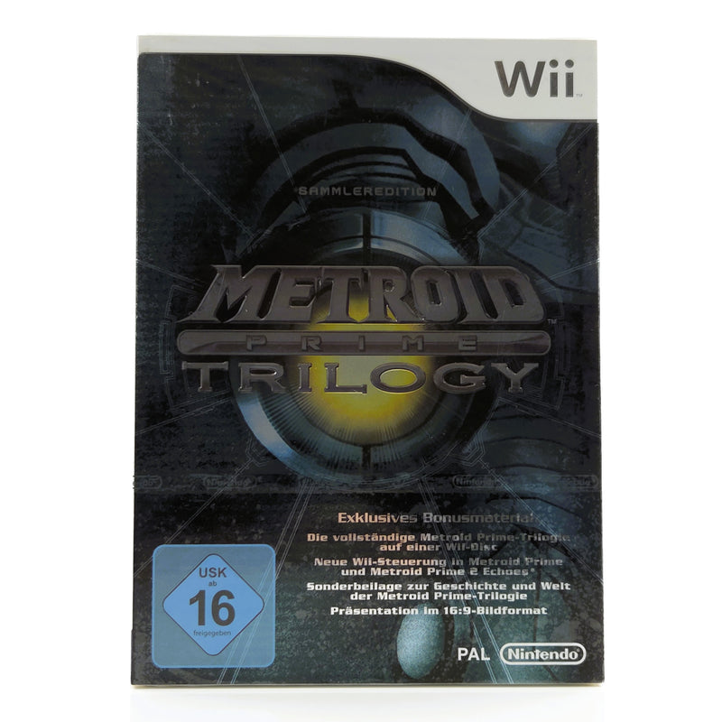 Nintendo Wii Spiel : Metroid Prime Trilogy Sammleredition - NEU SEALED OVP
