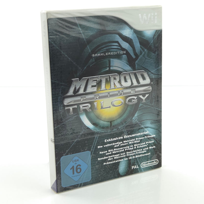 Nintendo Wii Spiel : Metroid Prime Trilogy Sammleredition - NEU SEALED OVP