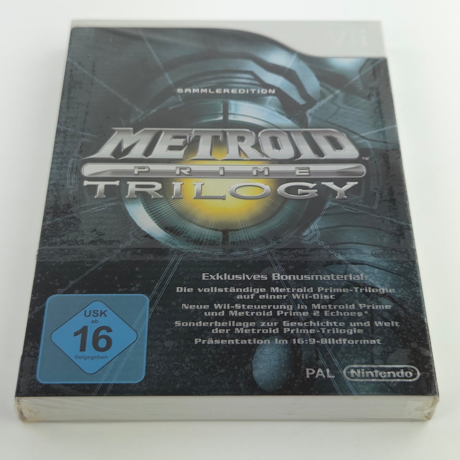 Nintendo Wii Spiel : Metroid Prime Trilogy Sammleredition - NEU SEALED OVP