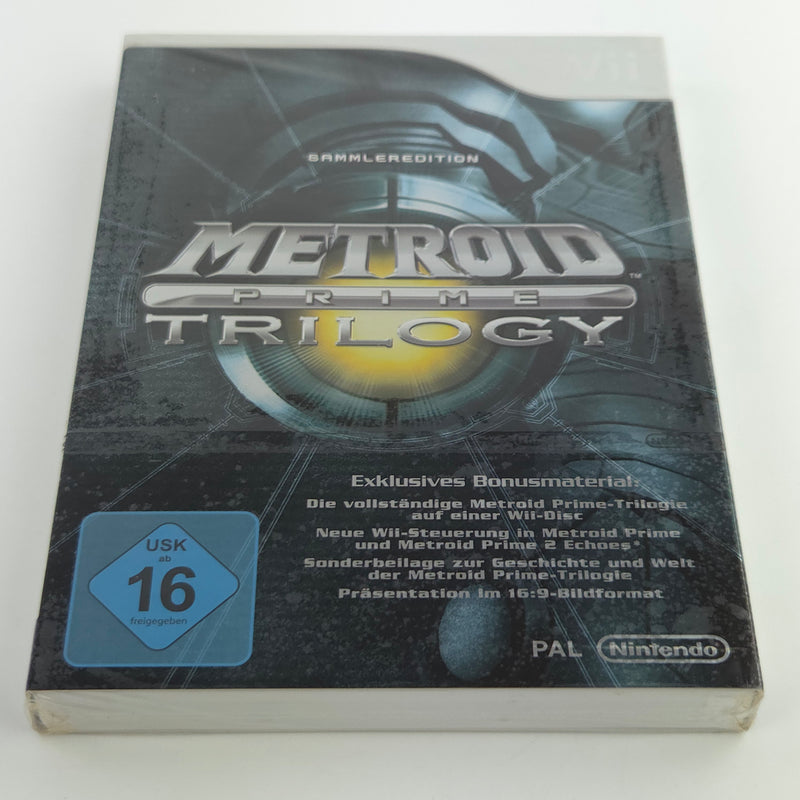 Nintendo Wii Spiel : Metroid Prime Trilogy Sammleredition - NEU SEALED OVP