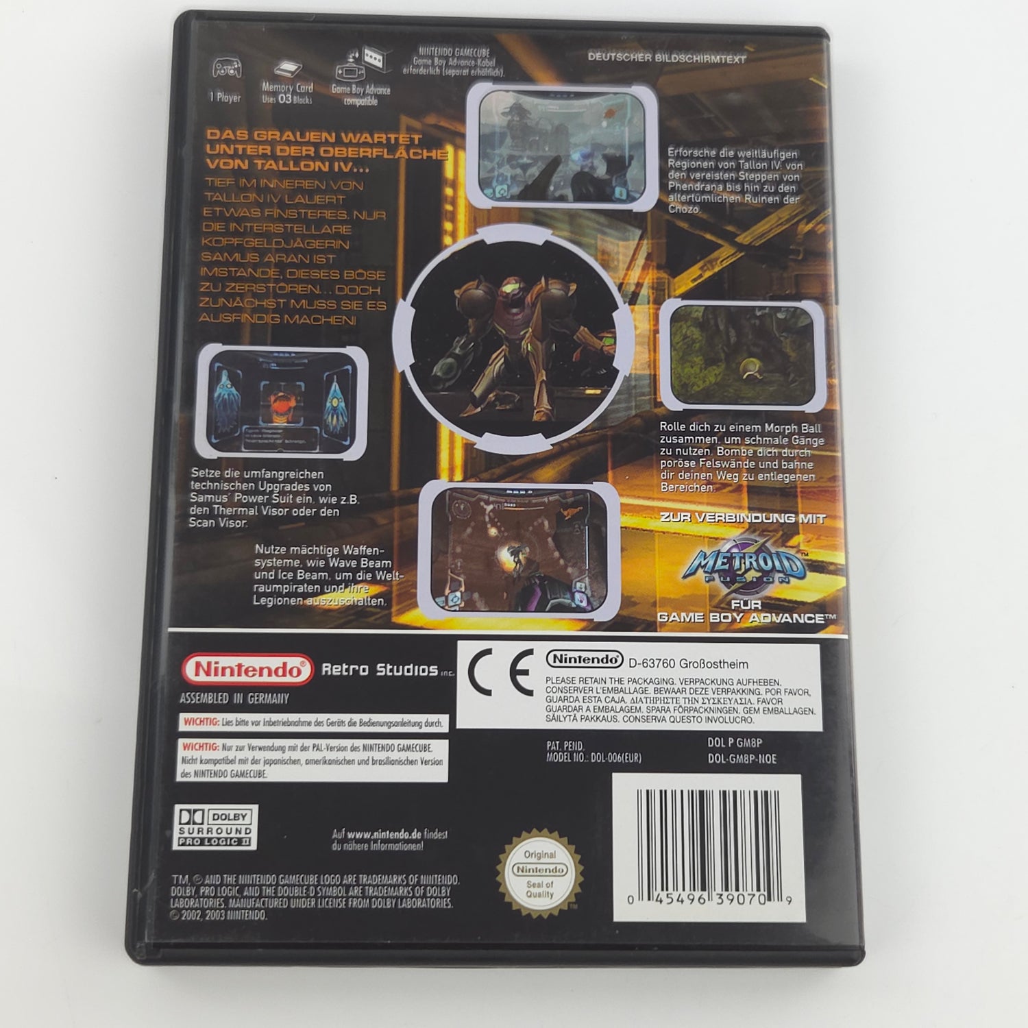 Nintendo Gamecube Spiel : Metroid Prime - GC CD Disk Begleithefte OVP / VIP Code