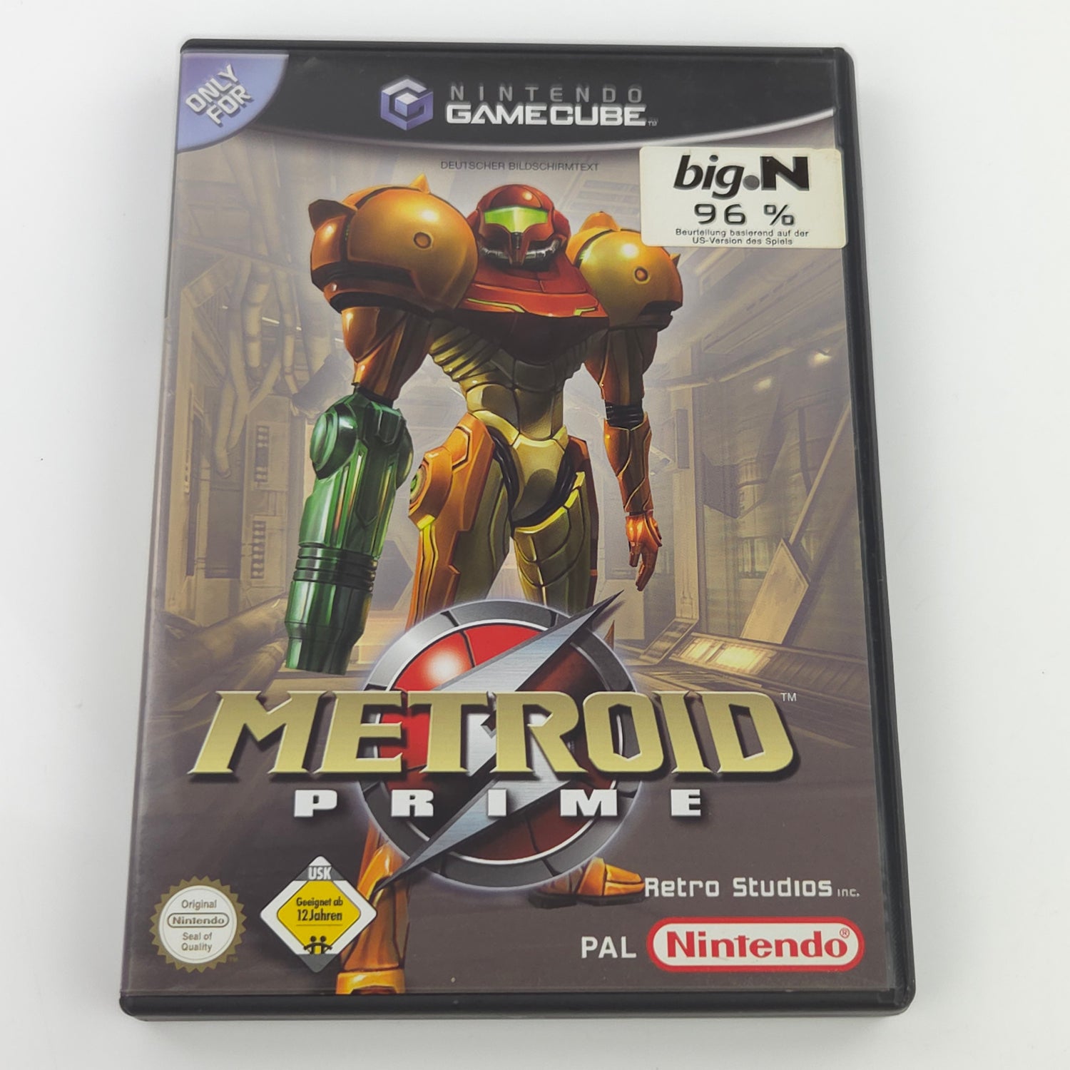 Nintendo Gamecube Spiel : Metroid Prime - GC CD Disk Begleithefte OVP / VIP Code