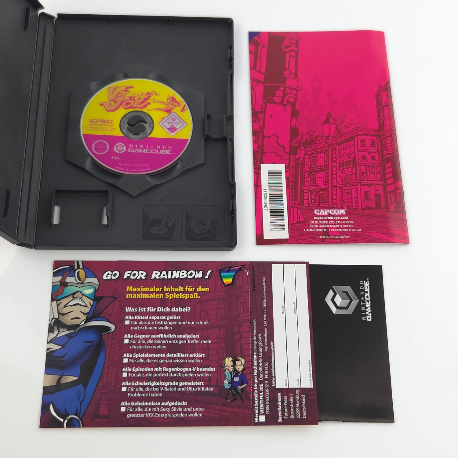 Nintendo Gamecube Spiel : Viewtiful Joe - GC CD Disk Begleithefte OVP