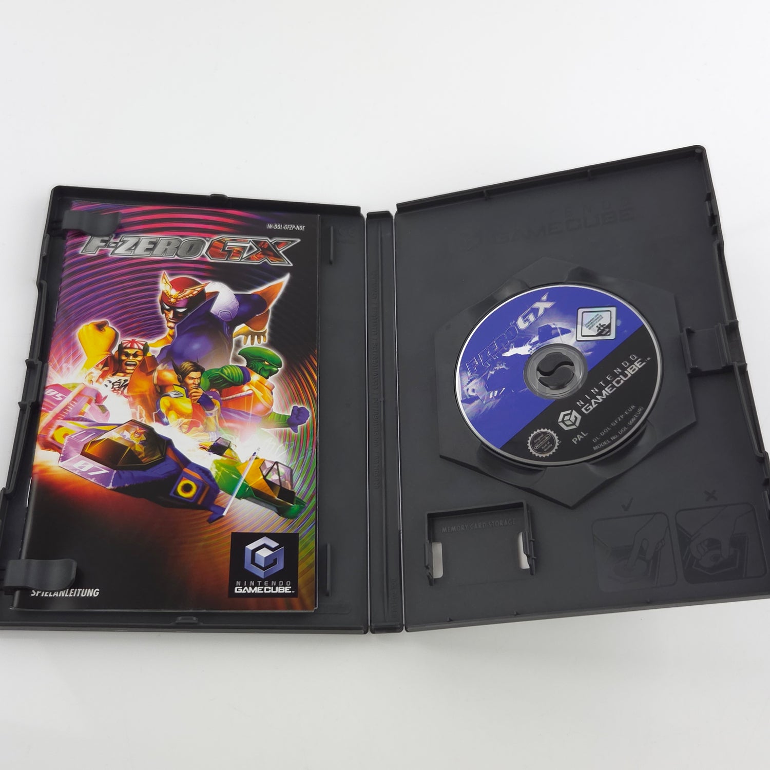 Nintendo Gamecube Spiel : F-Zero GX - GC CD Disk Begleithefte OVP VIP Code