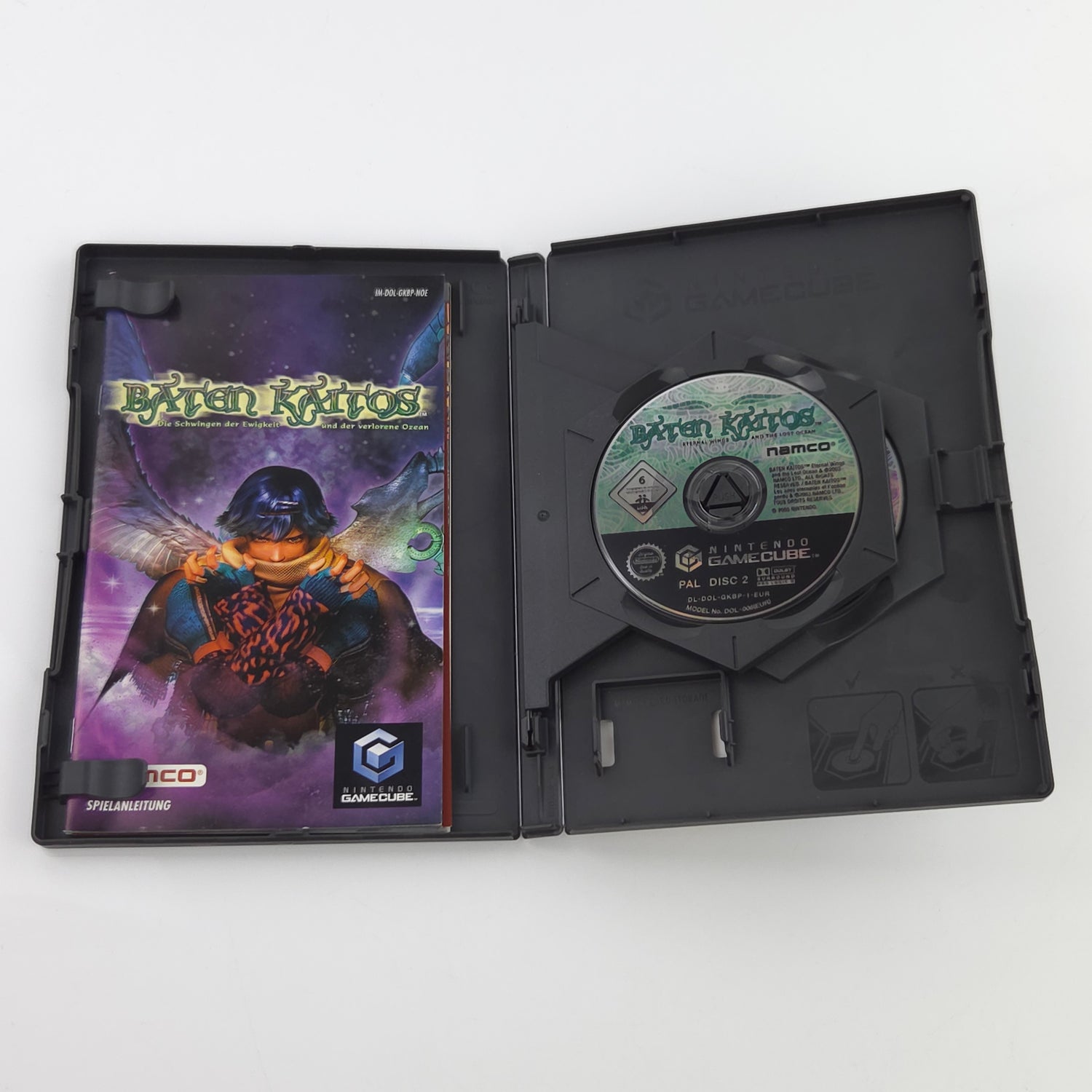 Nintendo Gamecube Spiel : Baten Kaitos - GC CD Disk Begleithefte OVP VIP Code